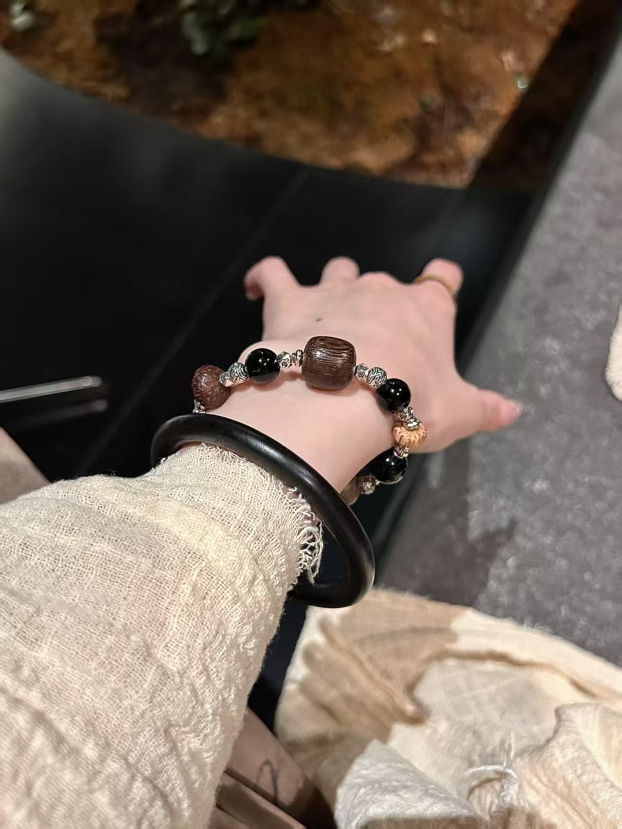 925 Silver Pixiu & Diting Bracelet