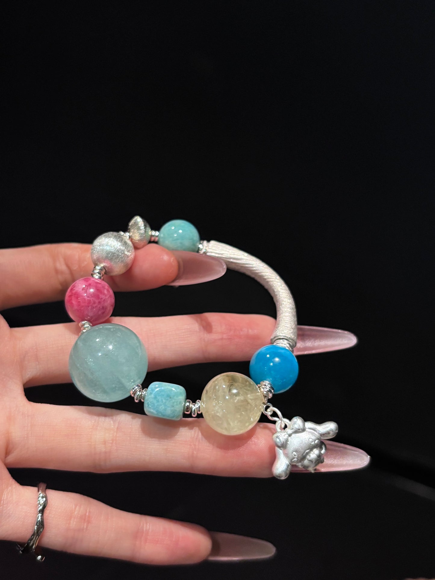 Harmonious Crystal Talisman Bracelet