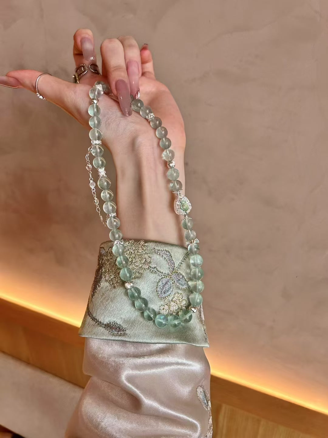 Fluorite Elegance Energy - Boosting Bracelet