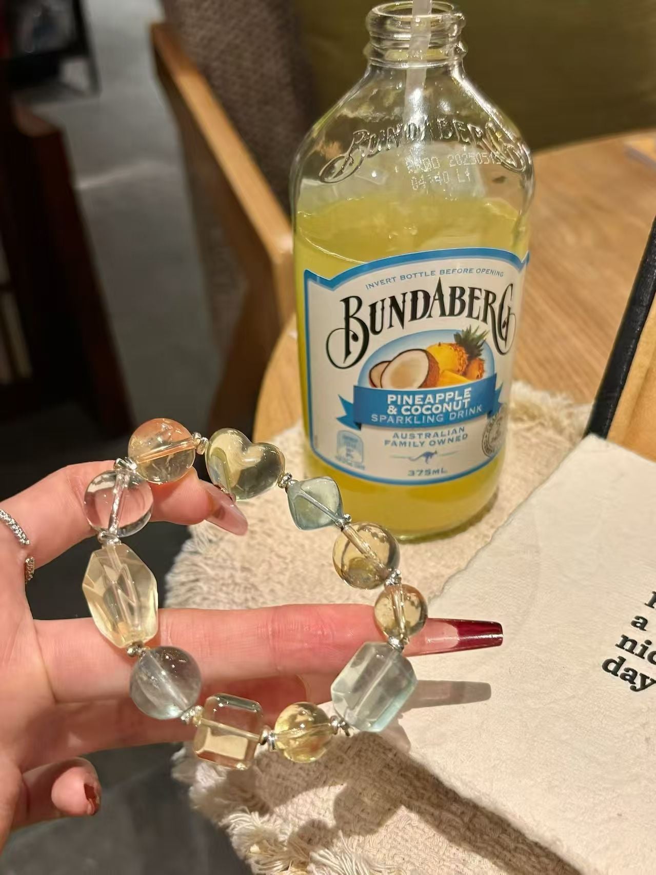 Celestial Clarity: Fluorite & Clear Quartz Healing Bracelet – Irregular Crystal Talisman for Calm & Intuition