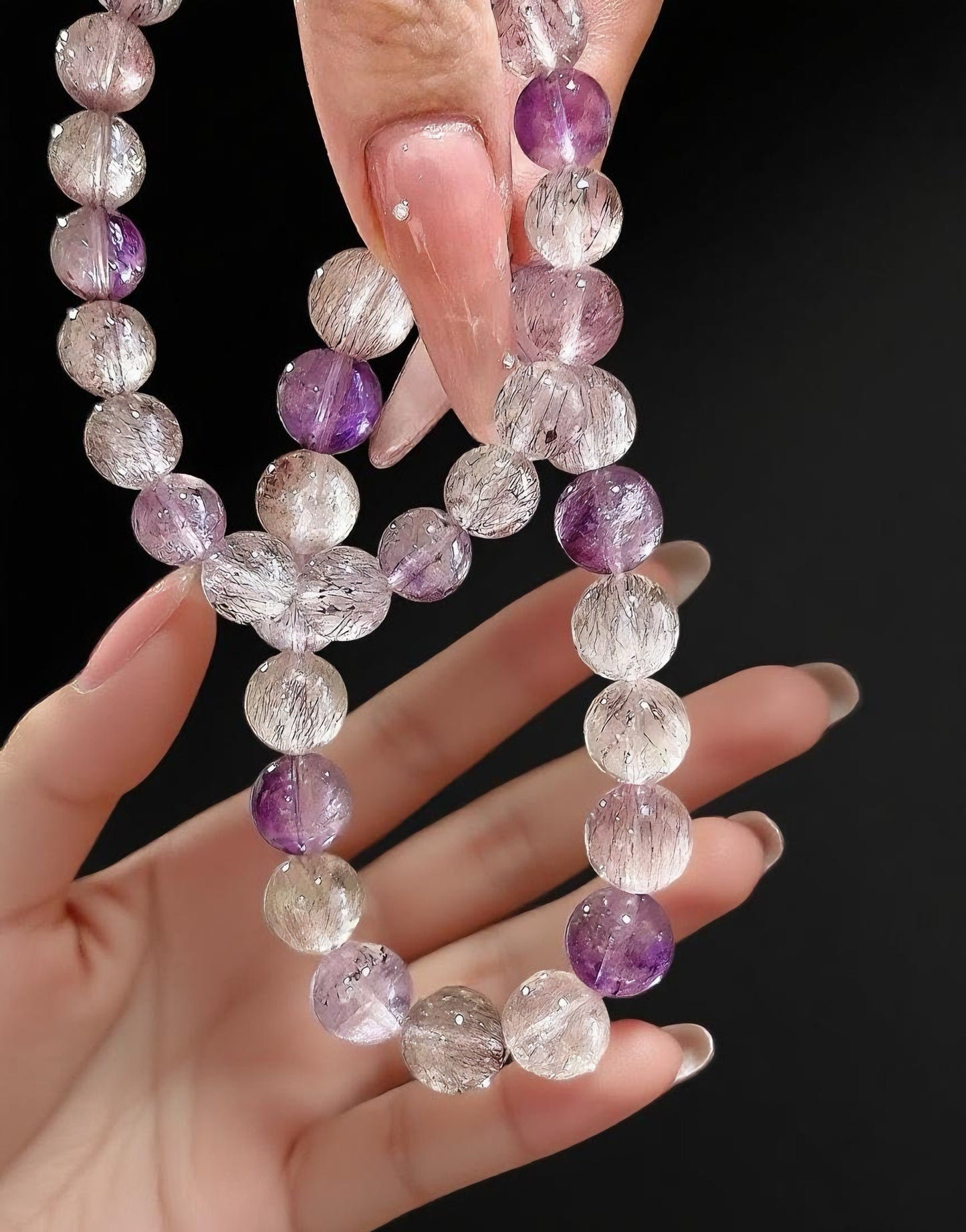 Super Seven Crystal Bracelet Set