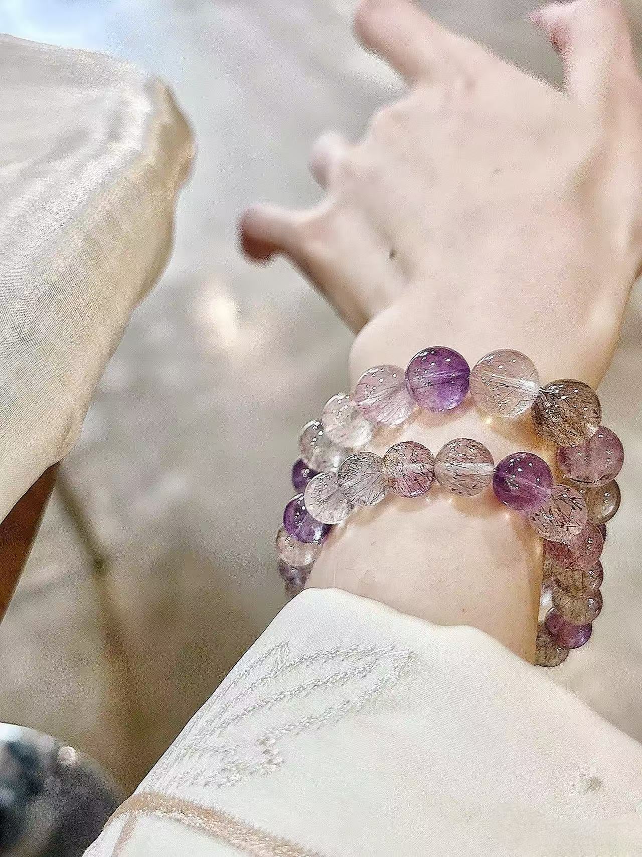 Super Seven Crystal Bracelet Set