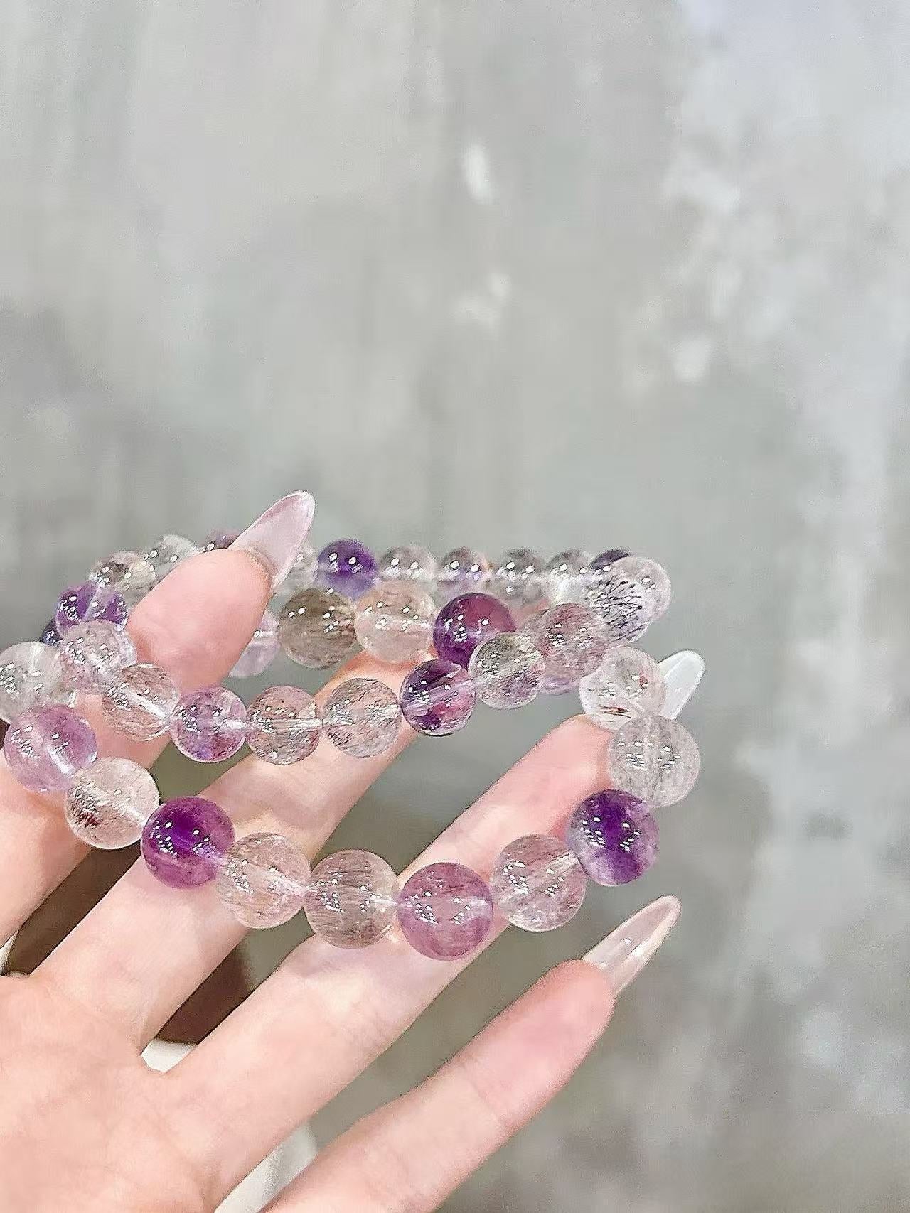 Super Seven Crystal Bracelet Set