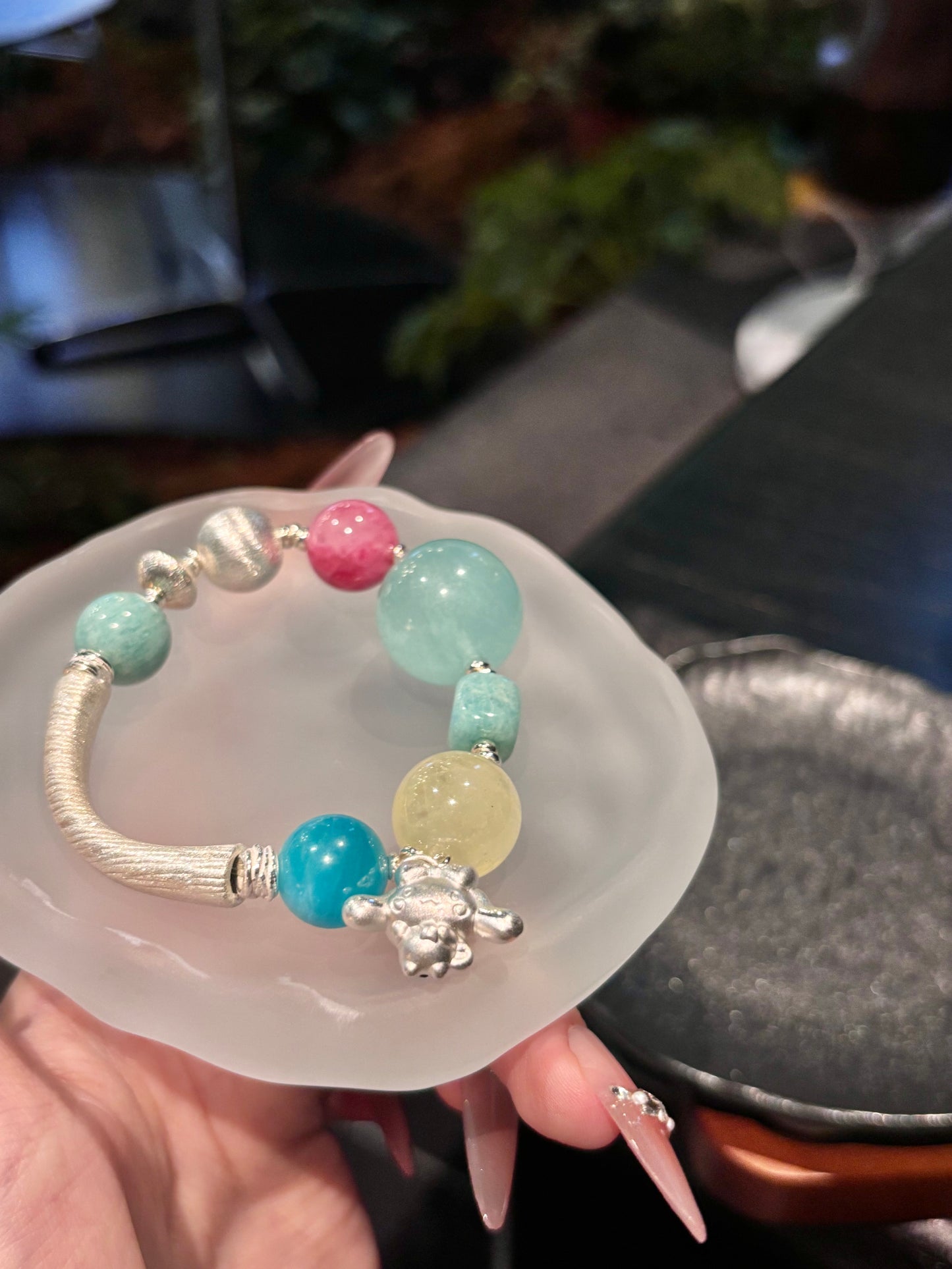 Harmonious Crystal Talisman Bracelet