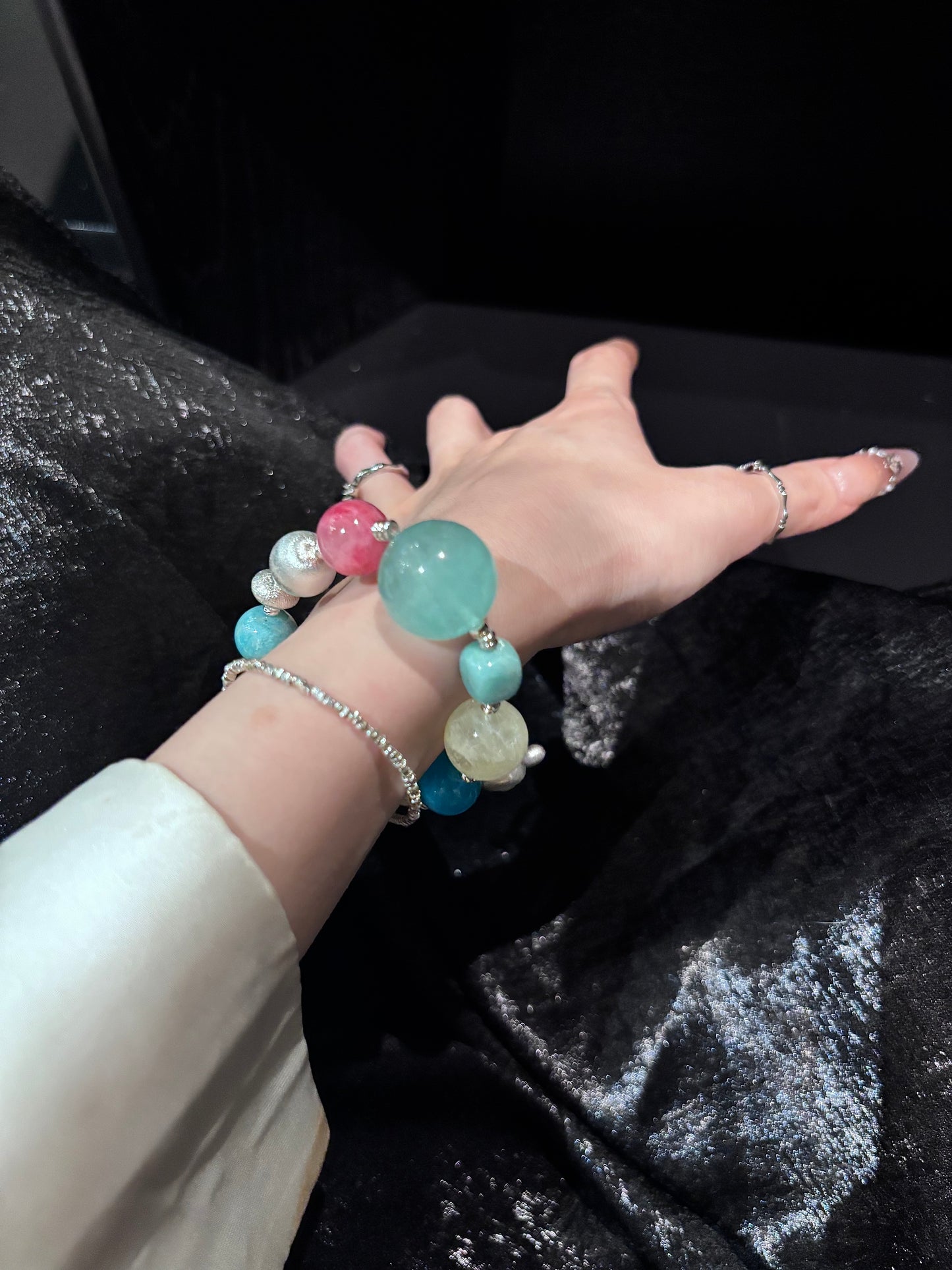 Harmonious Crystal Talisman Bracelet