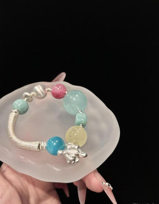 Harmonious Crystal Talisman Bracelet