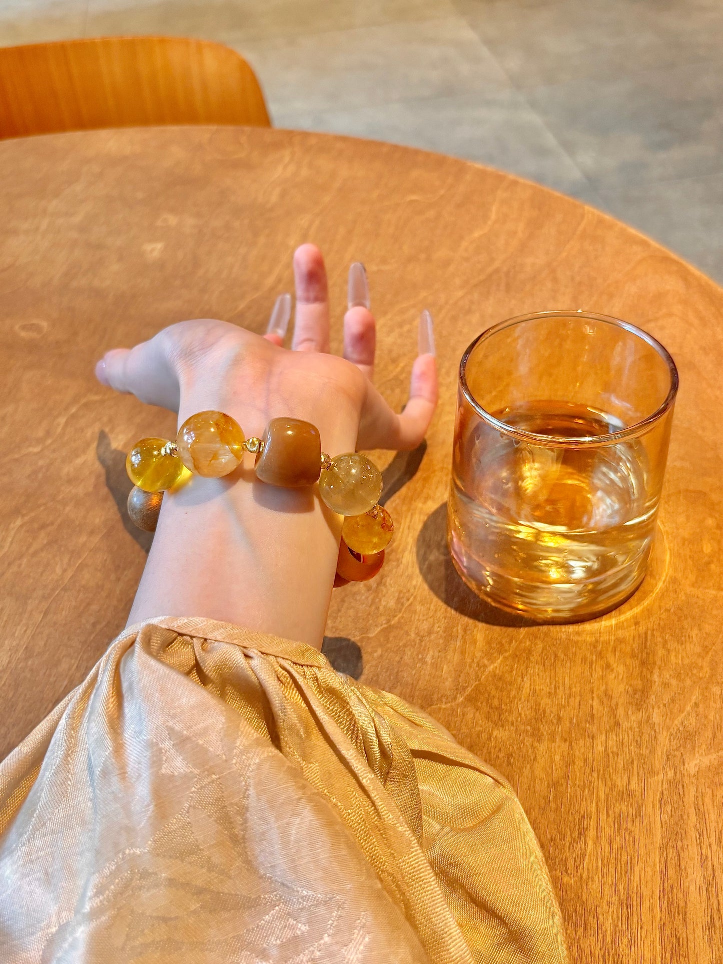 Harmony Blend Crystal & Wood Bracelet