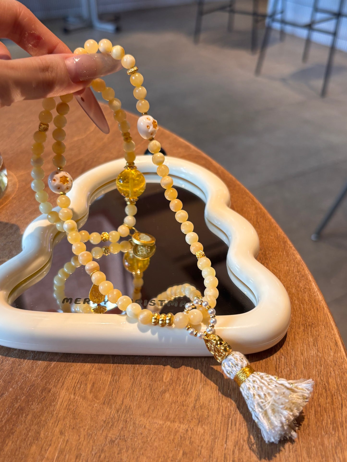 Golden Harmony Spiritual Energy Beaded Bracelet Set