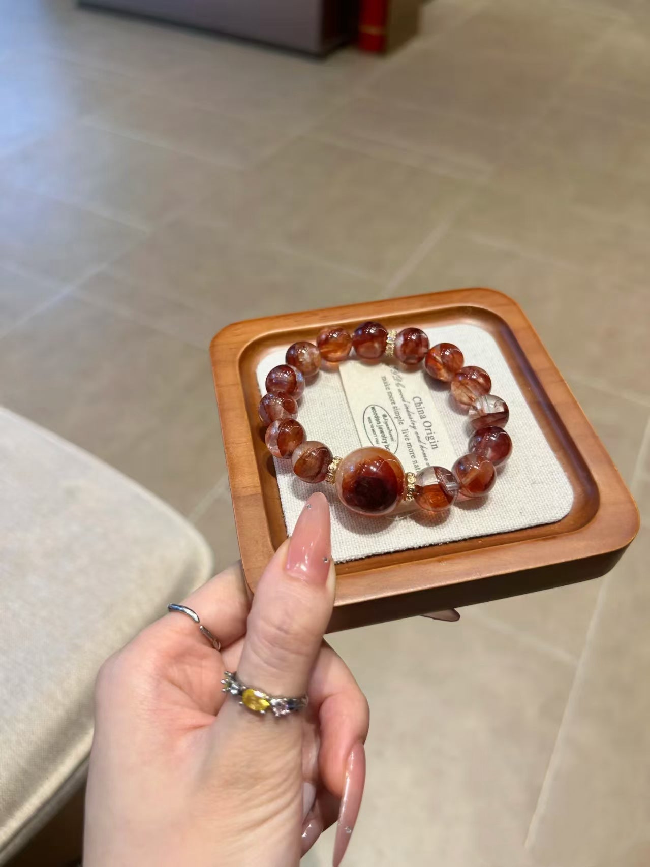 Amethyst Prosperity Power Bracelet