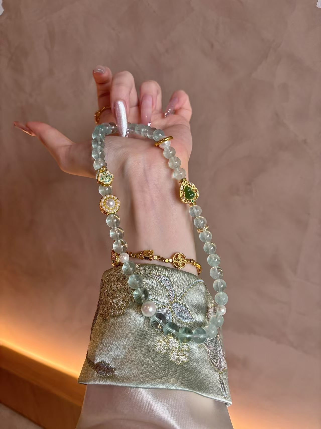 Fluorite Elegance Energy - Boosting Bracelet