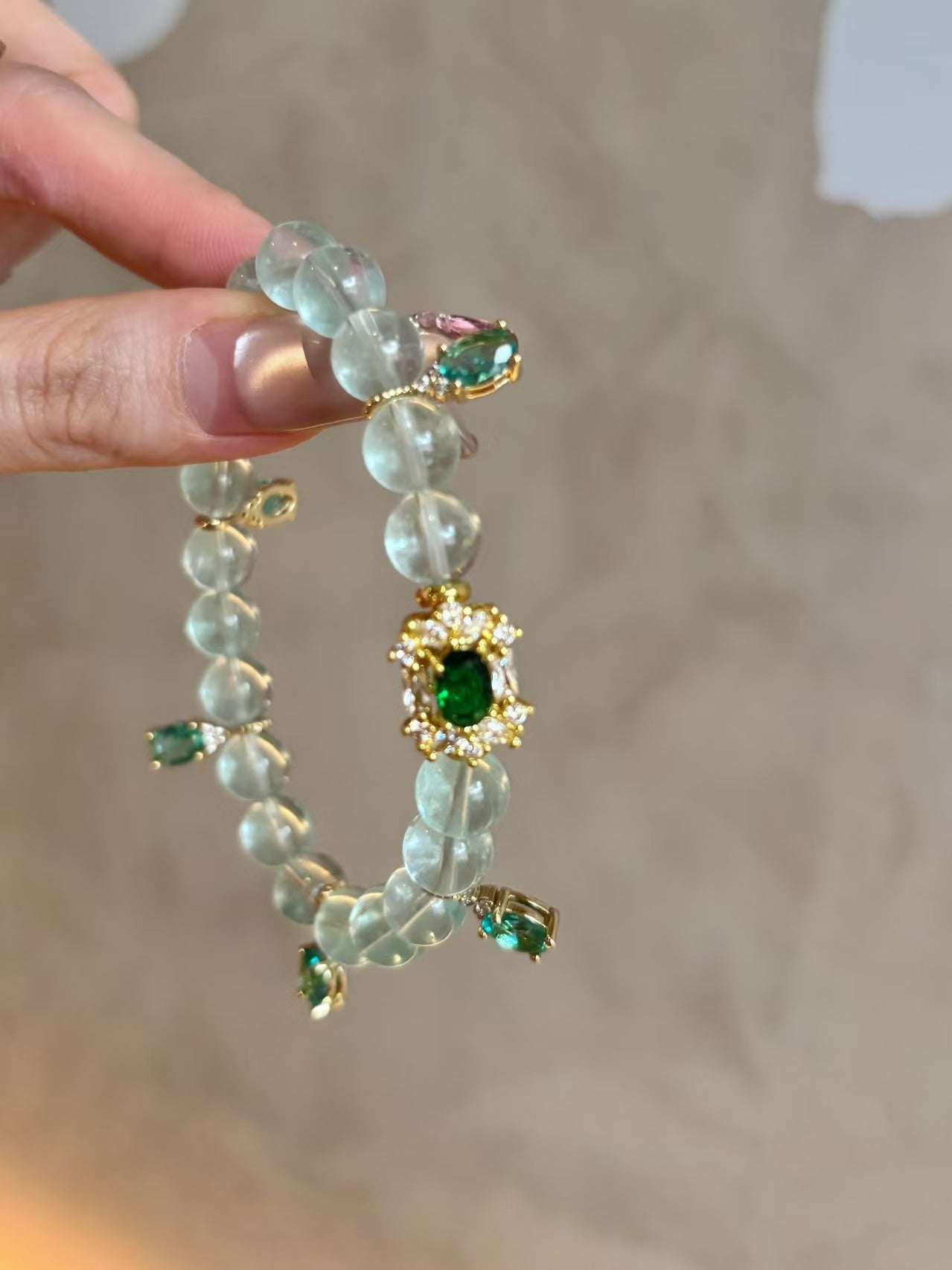 Fluorite Elegance Energy - Boosting Bracelet