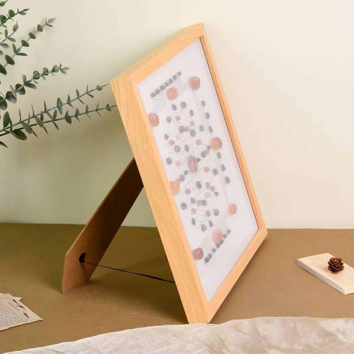 Square Crystal Grid Empowerment Frame