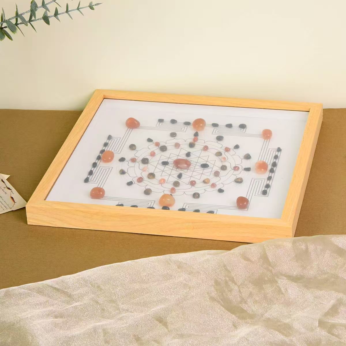 Square Crystal Grid Empowerment Frame