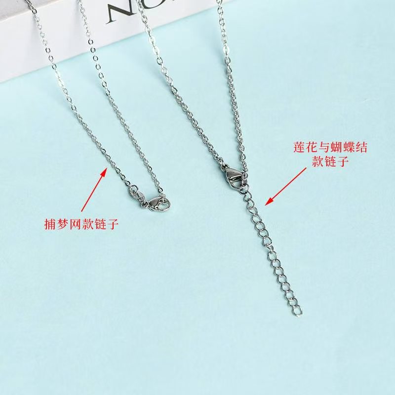 Dreamcatcher Crystal Raw Stone Necklaces