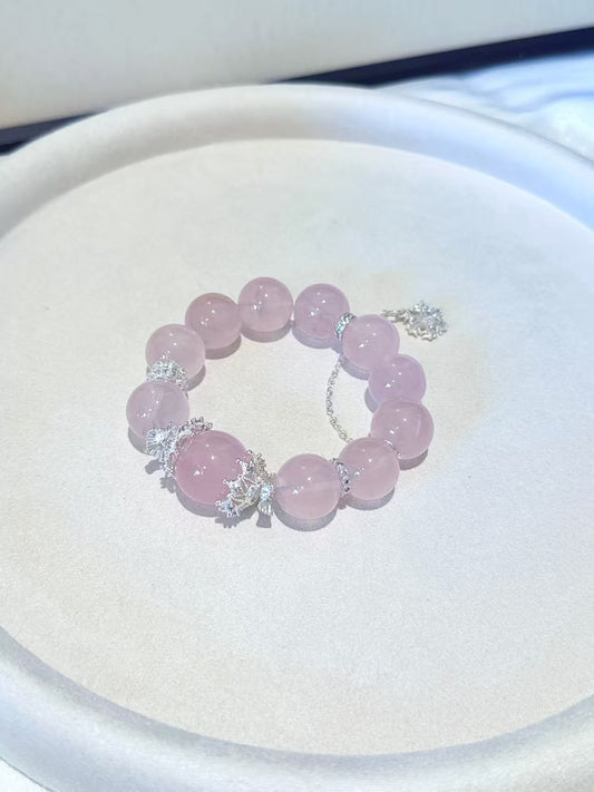 Ethereal Love Rose Quartz Bracelet
