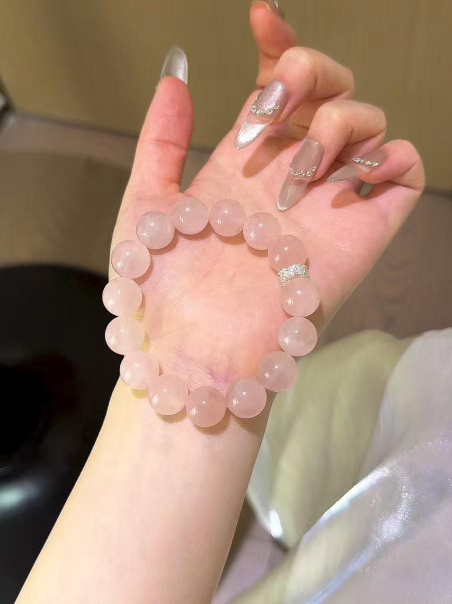 Blush of Love Rose Quartz Bracelet
